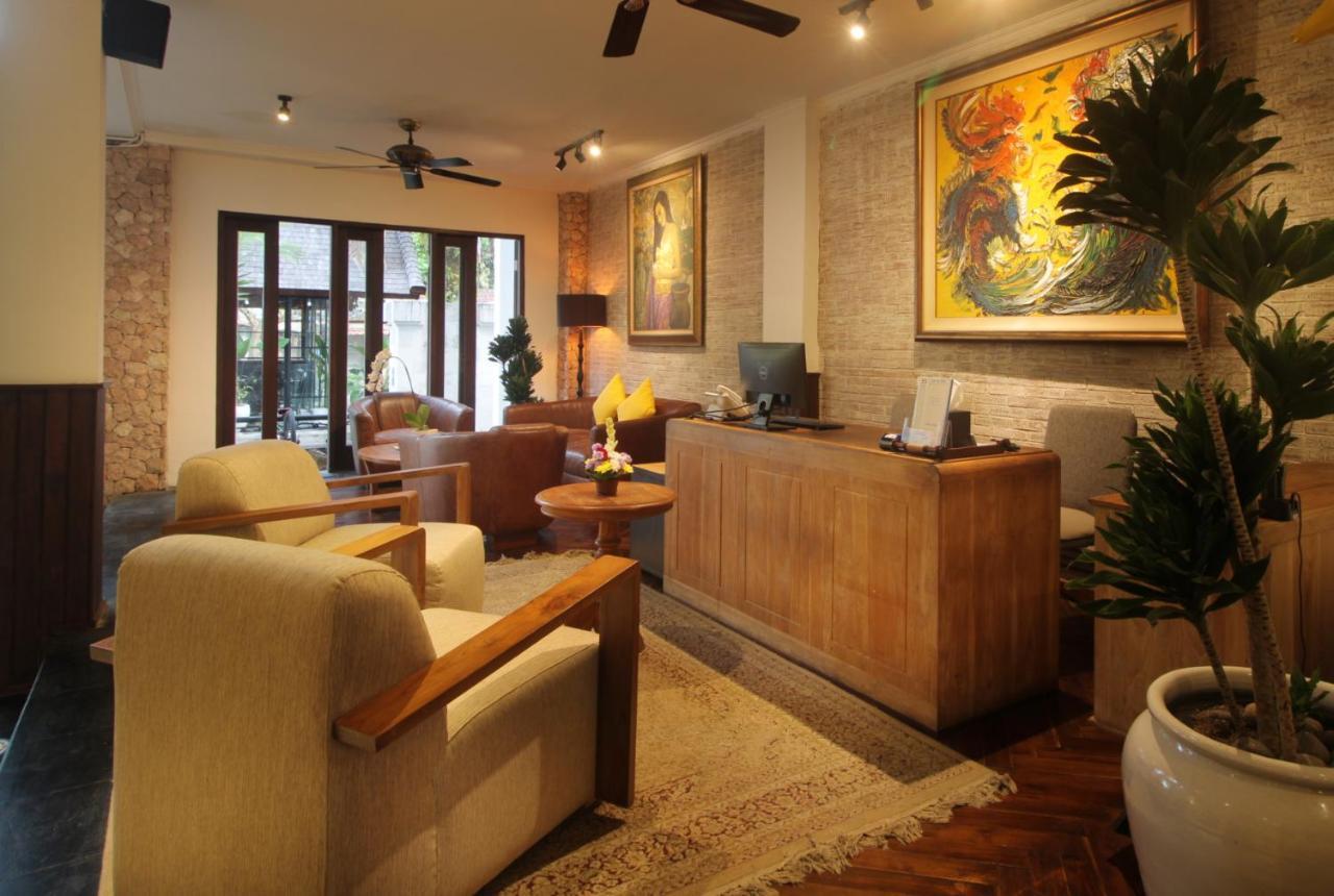 사가라 빌라 앤 스위트 발리 사누르 외부 사진 Reception area
